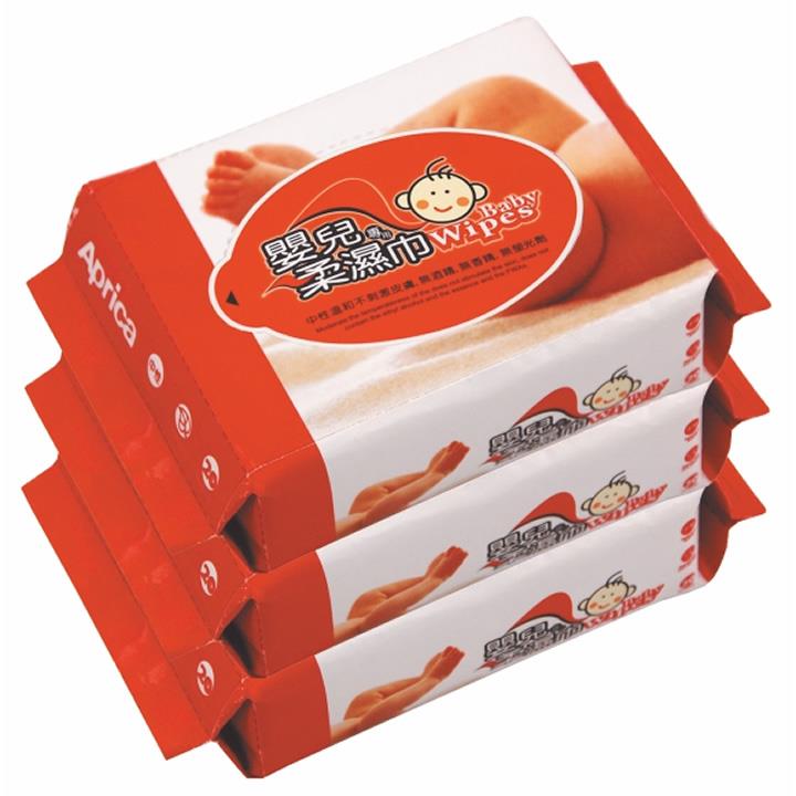 嬰兒超柔濕巾外出包 【20抽3包裝組